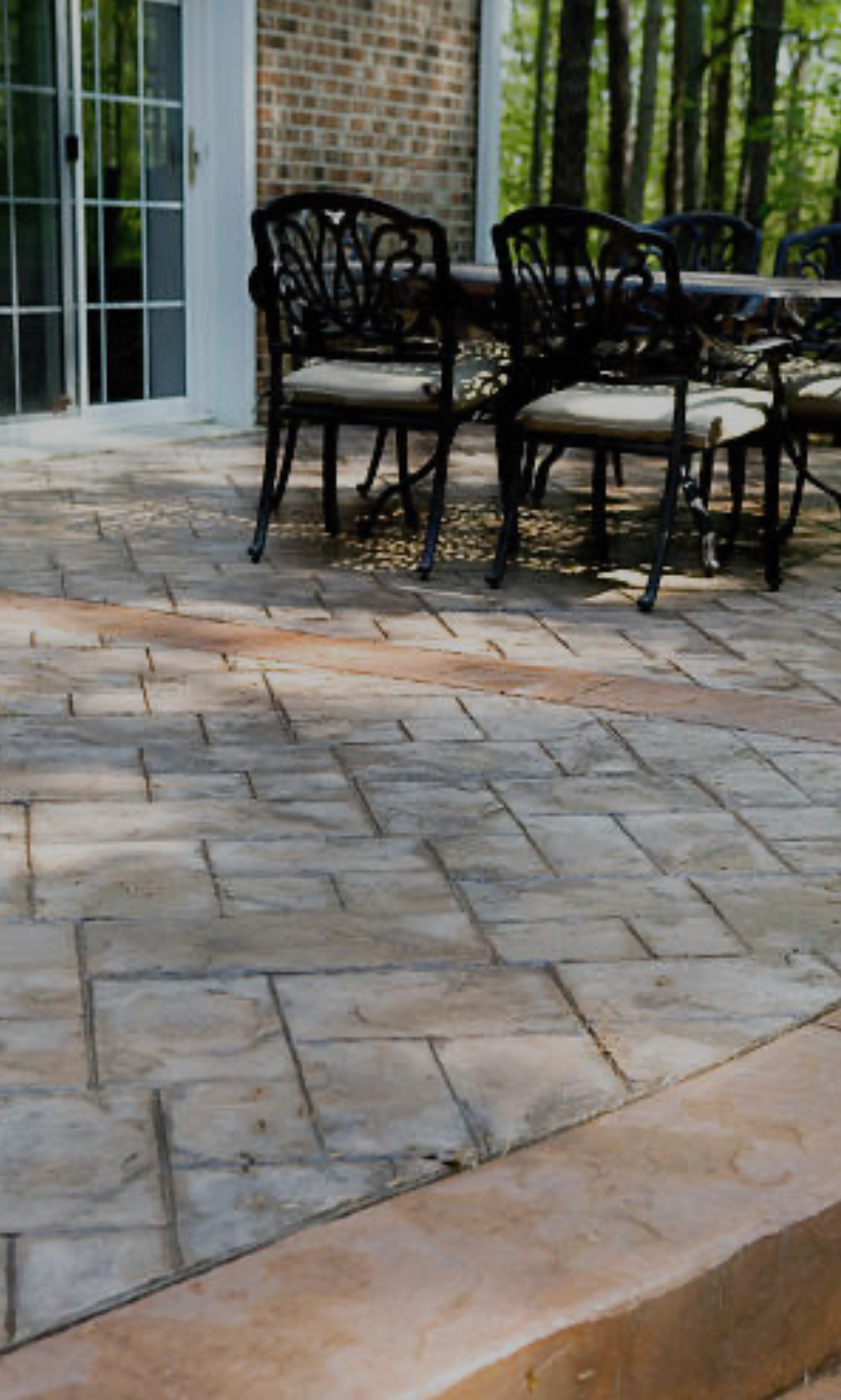 expert conccrete services, concrete services in ann arbor, stamped concrete in winter, stamped concrete, concrete services