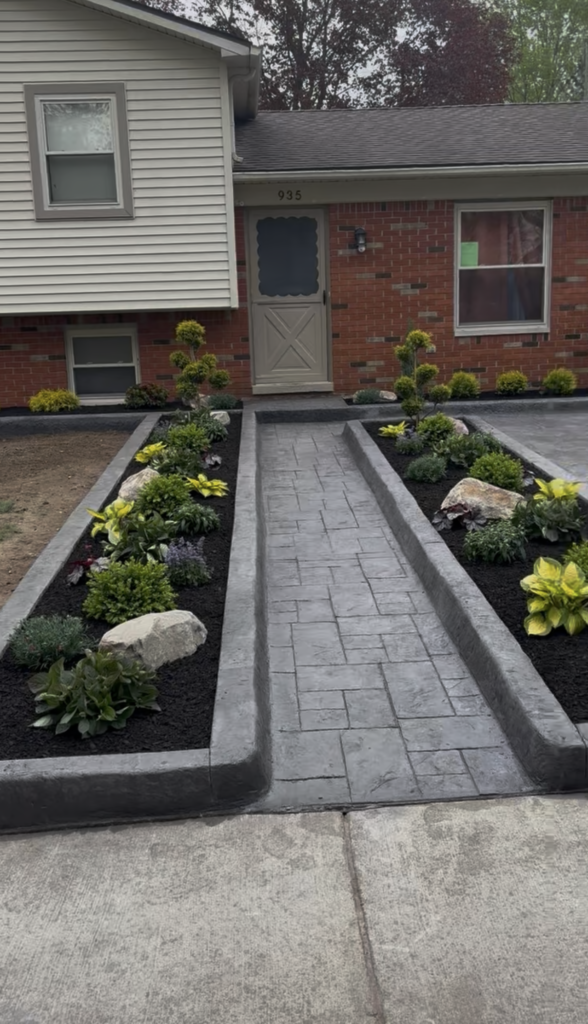stamped concrete