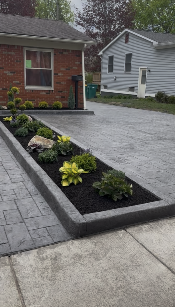 stamped concrete